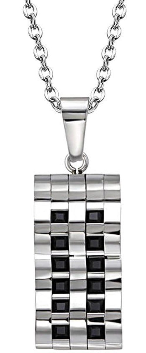 Amanto Ketting Chance - 316L Staal - 15x30mm - 60cm