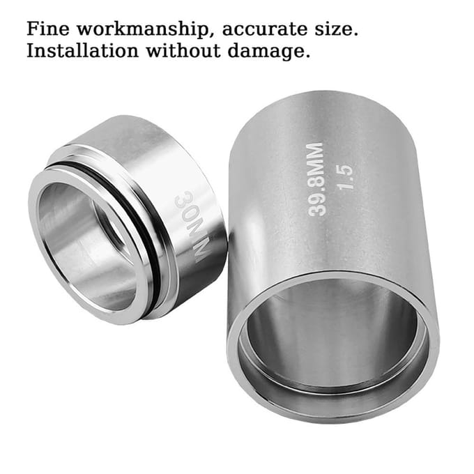 Fiets voorvorkkroon installatiegereedschapset Fietsheadset Racetool AntiSlip-instelsysteem zilver