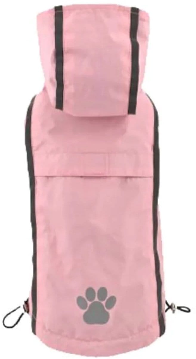 Nayeco Reversible Hondenregenjas Roze 35 cm
