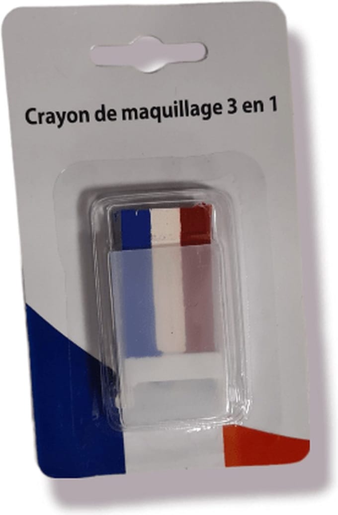Schmink stift rood\wit\blauw