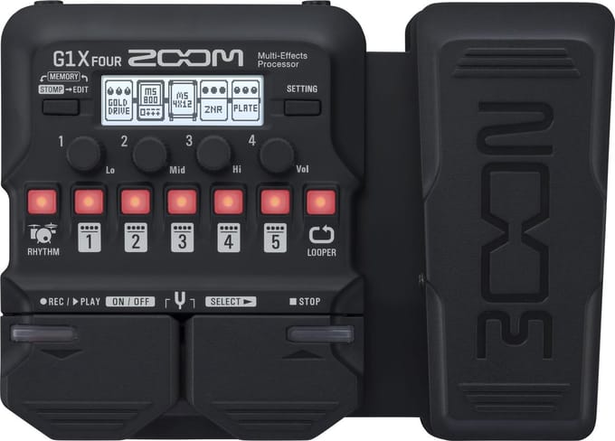 Zoom G1X FOUR - Multi-effect unit voor gitaren
