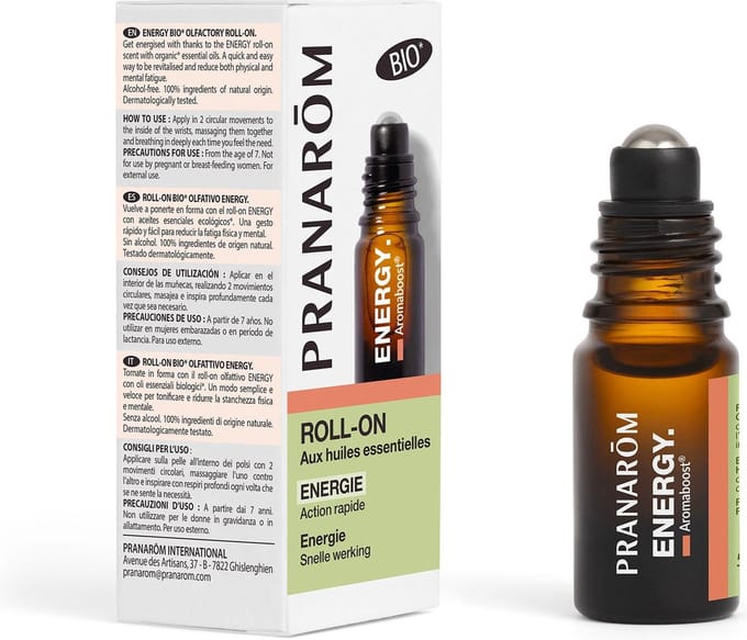 Pranarom - Roll-on Energy - Bio - 5 ml roller