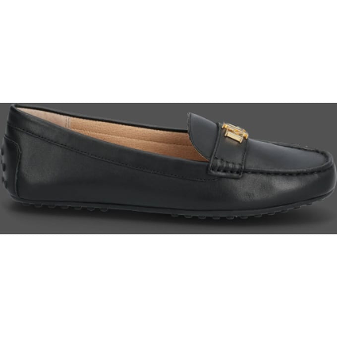 Sandalen voor dames Ralph Lauren 802P09040001-BLACK Zwart