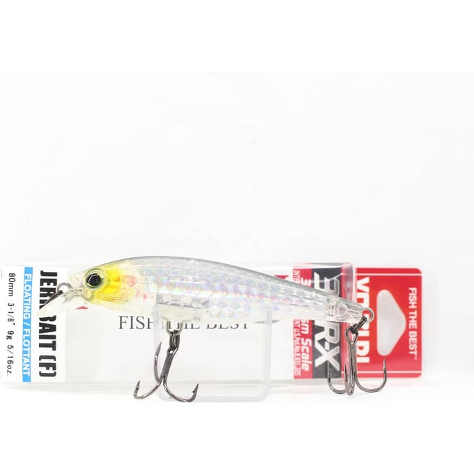 Yo Zuri 3DR-X Jerkbait 80F Drijvend kunstaas R1436-PSBL (8039) white