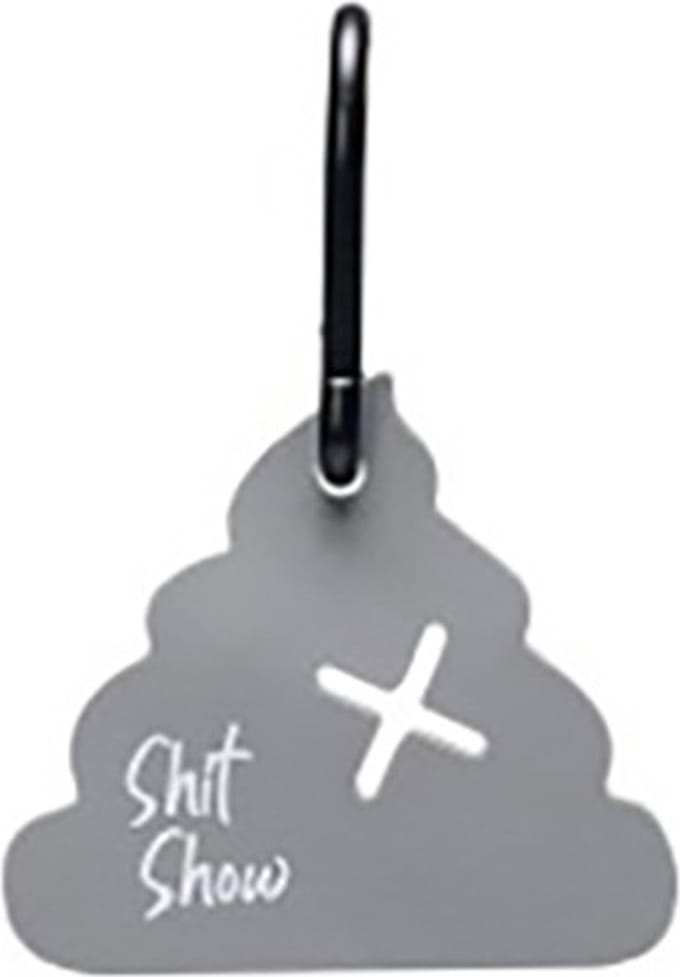 Beeztees Poepzak- en afvalhouder Samy - Hond - Silicone - Grijs