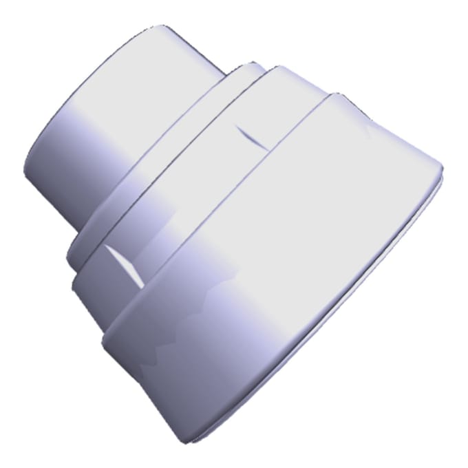 AEG knop, index, wit, 140117211023