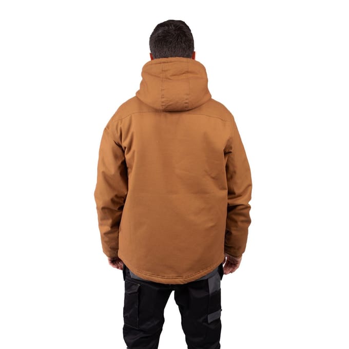 Caterpillar Kaptrui Sherpa Voering Heren Bronzen Fleece Jas