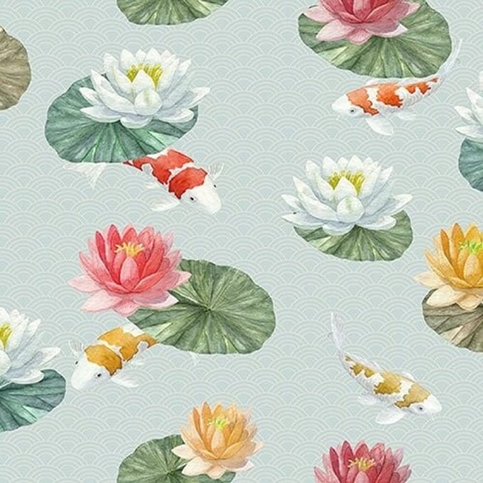 Ambiente - Lunch servetten - Koi Carps