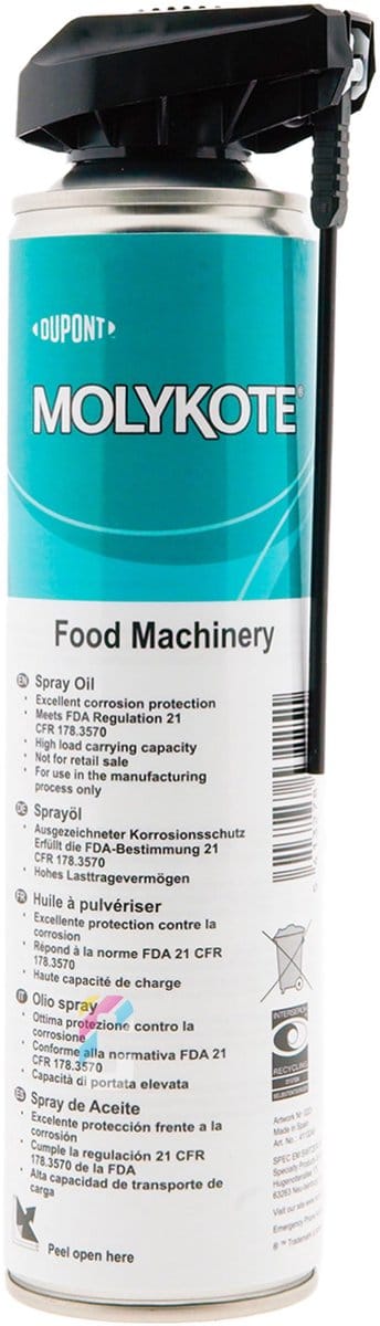 MOLYKOTE Food Grade Smeerolie spuitbus 400ml