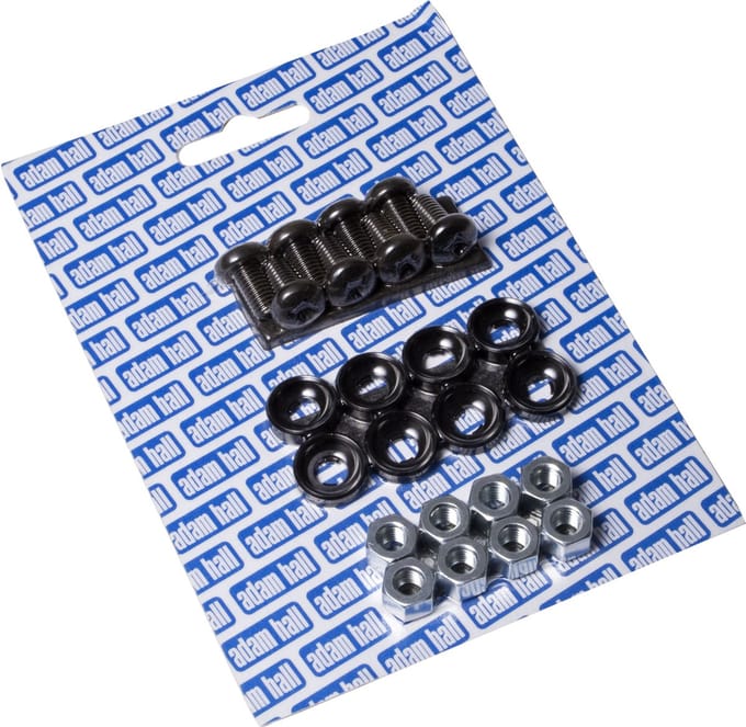 Adam Hall 5924BLP Rackschroevenset set,8 Stk.,zeskantmoer - Rack accessoire