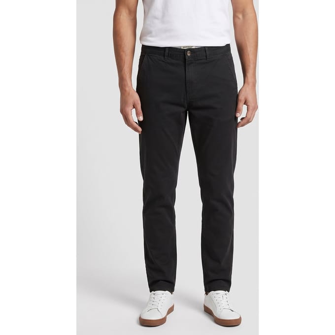 White Stuff Elm Chino Trouser Pure Black Größe: W34 SHORT | Chinos Outlet | Herren | Schwarz