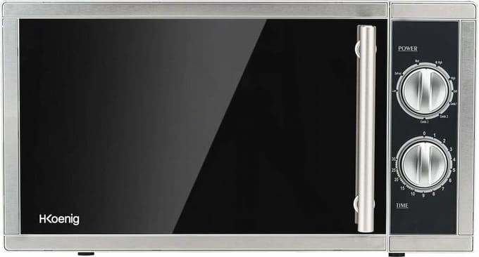 Compacte 2-in-1 Magnetron en Grill met 23L Inhoud en 9 Kookstanden