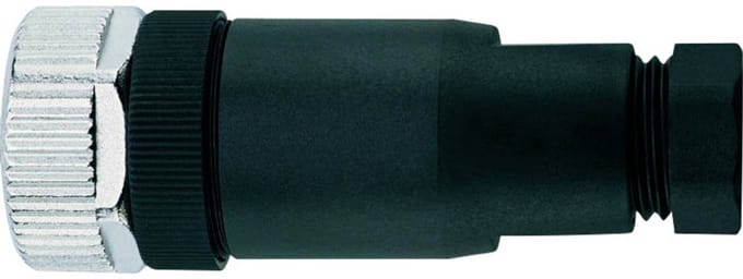 Escha 8004811 Sensor/actuator connector, niet geassembleerd M12 Aantal polen (sensoren): 4 1 stuk(s) Piece