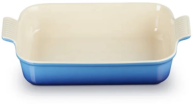 Le Creuset Ovenschaal 32 cm - 4,0 L - Aardewerk - Azure - Rechthoek