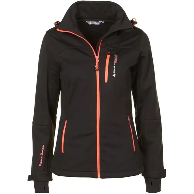 Dames softshell jas Peak Mountain Anne