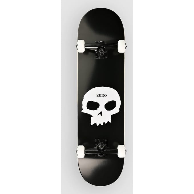 Zero Single Skull 8.25" Complete zwart