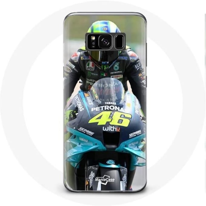 Coque pour Samsung Galaxy S8 plus Valentino Rossi Pilote de course moto 46