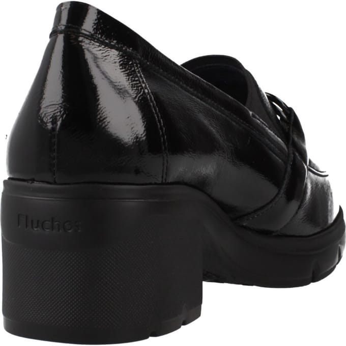 Fluchos -Dames - zwart - ballerina's & mocassins - maat 39