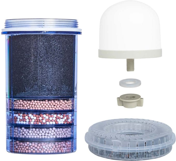 Aqualine 12 jaarset - PH ring - alkalisch water - voor KS 911, Aquavit 12