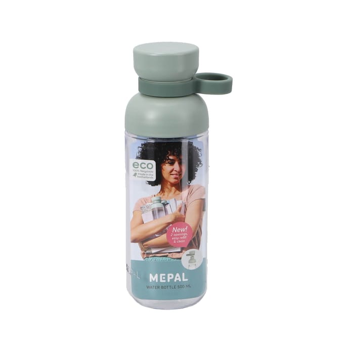 Mepal Vita waterfles - 500 ml - extra drinkgemak - Drinkfles - Nordic sage