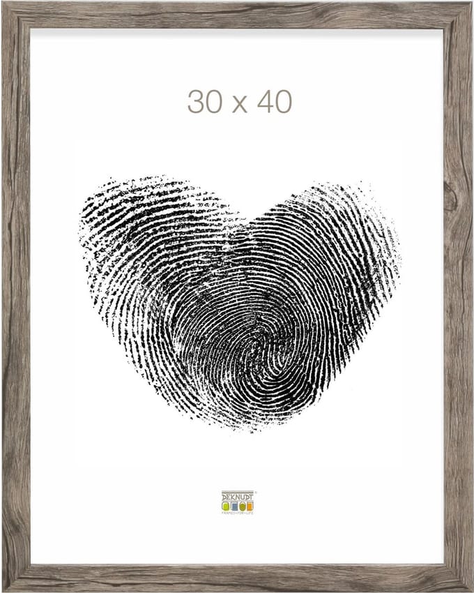 Deknudt Frames fotolijst S45RH7 - grijs-beige - hout - 30x40 cm