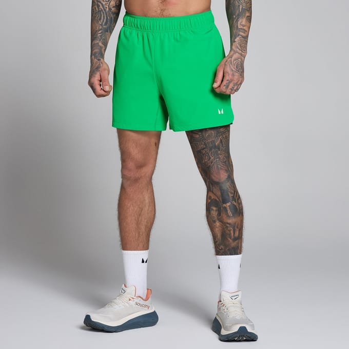 MP Heren Training 5  Geweven Short - Zesty Green - S