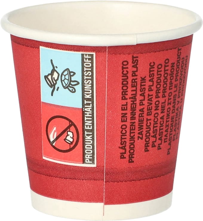 SHOTBEKERS KARTON PARTY TIME 5 cl (50 STUKS) BIOBASED