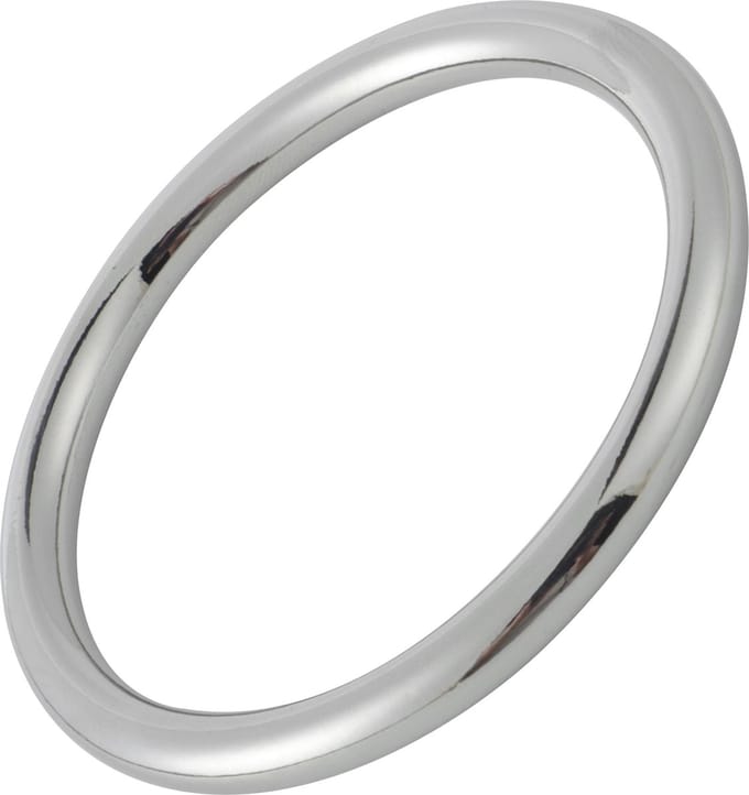 Banoch | Cockring rond metaal ∅ 30 | 6 mm dik | eikelring