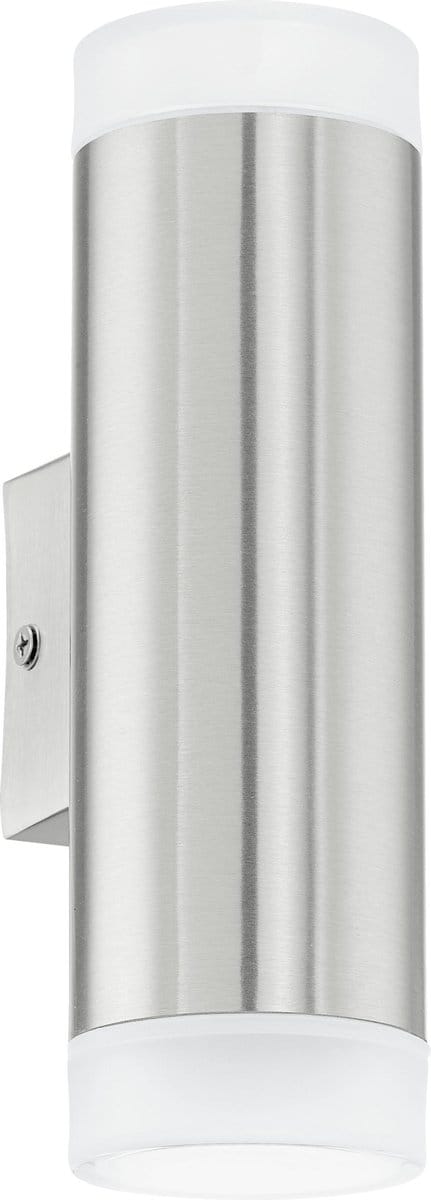 EGLO Riga-Led - Buitenverlichting - Wandlamp - 2 Lichts - RVS - Gesatineerd