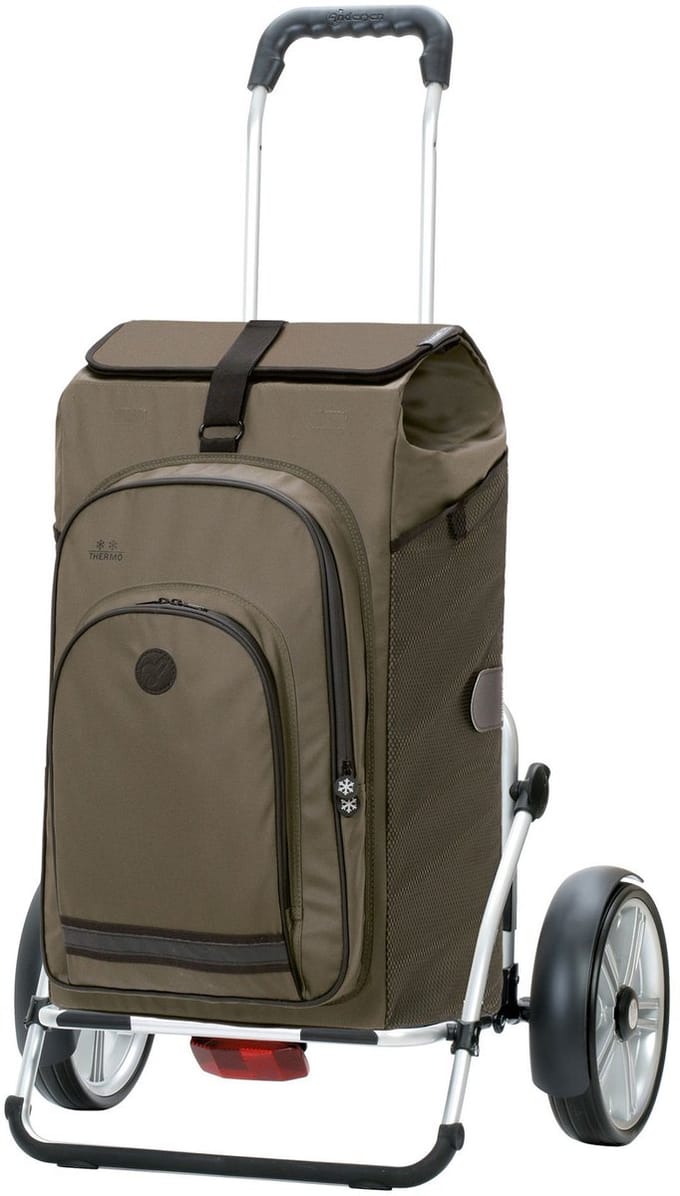 Andersen Shopper Royal Shopper Plus Winkelwagen 67 cm - 52 L - olive