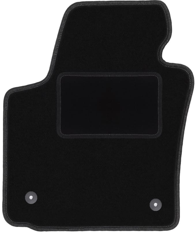 Bestuurdersmat zwart voor: Seat Leon II hatchback (2005-2012)