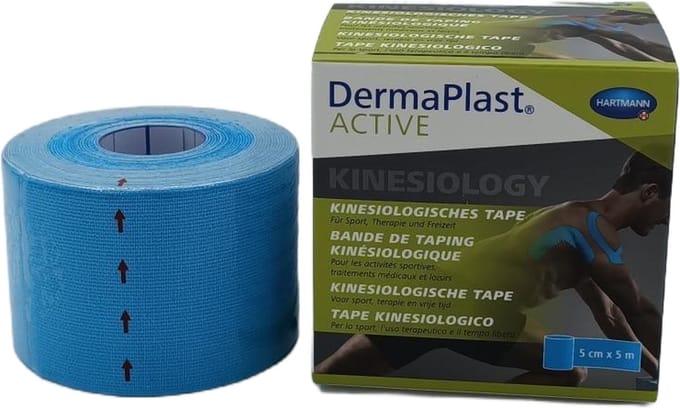 DermaPlast Active | Kinesiotape | 5cm x 5mtr | Diverse kleuren | KSMG