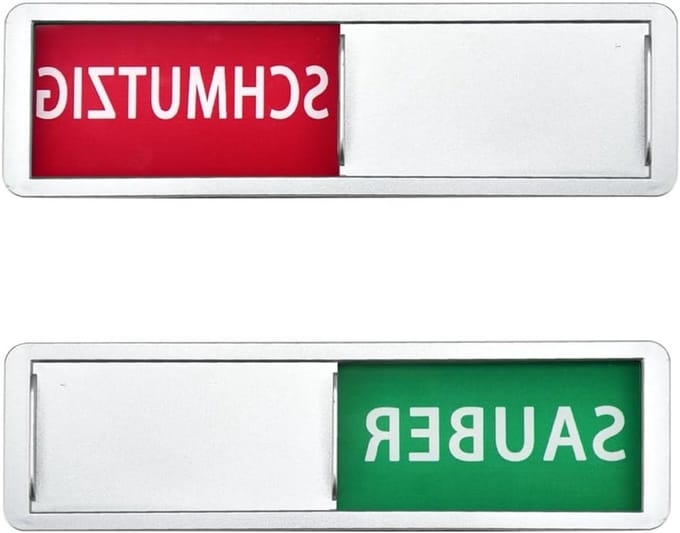 Sliding Board Magnet Indicator voor Vaatwasser - Keukenaccessoires en Gadgets voor Efficiënt Afwassen