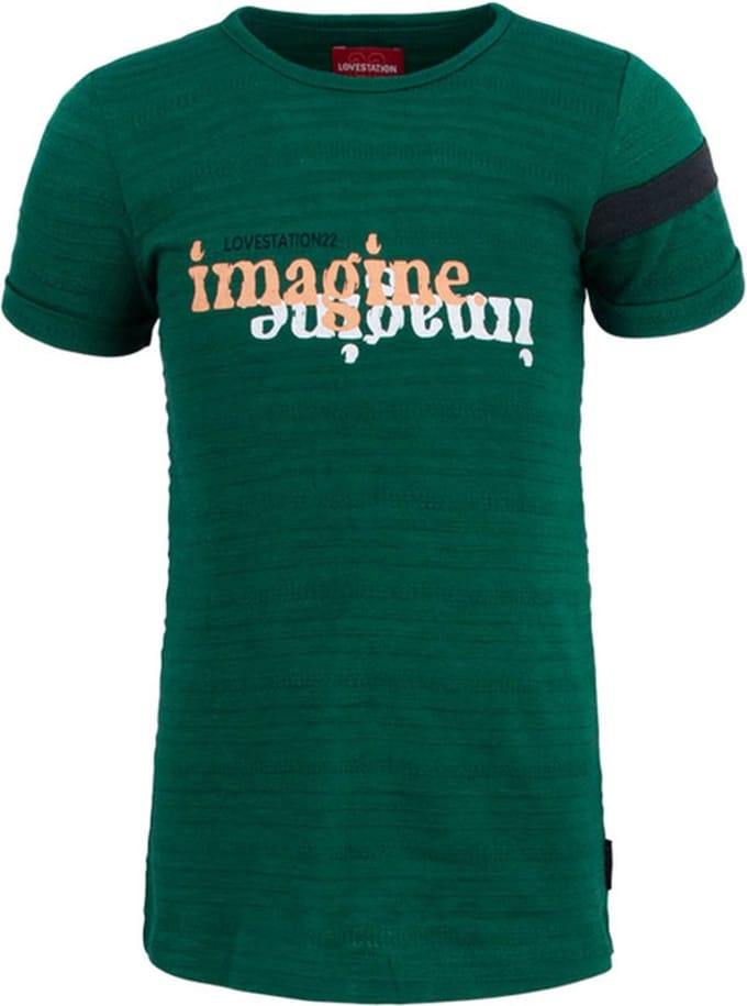 Lovestation22-Meisjes T-shirt Vera-Groen