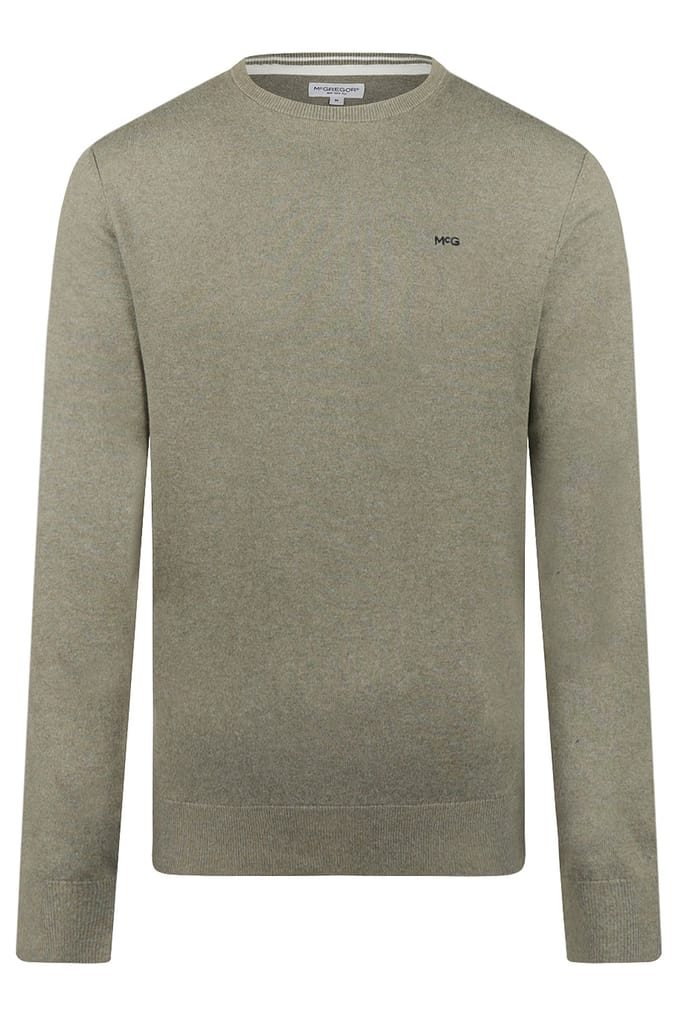 McGregor C-neck Sweater Light Olive Taglia: S | Maglioni a maglia Outlet | Uomo | Verde