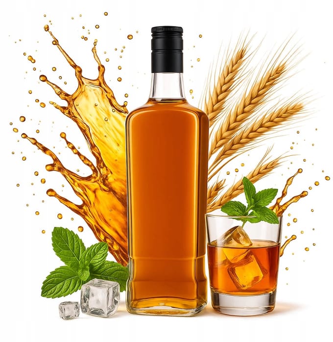 Bimberek JACK WALKER - Glazen Fles - 700ml - Inclusief Dop - Alcoholopslag