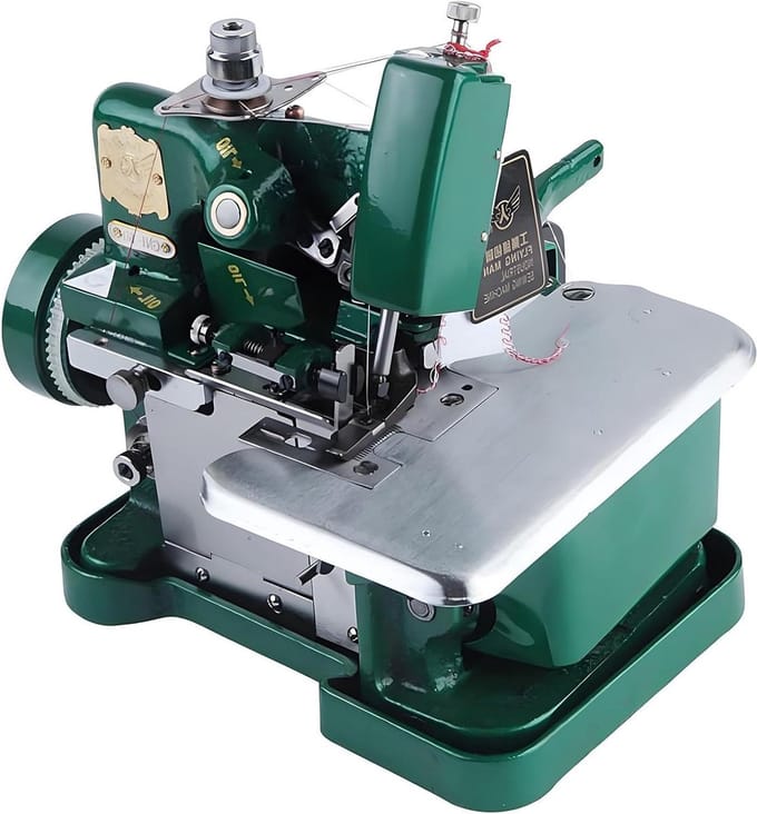 Overlockmachine - Sergermachine Naaimachine - Naden Afwerken - 3-4 Draads - 255 x 210 x 270 mm - Grijs