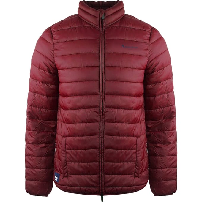 Aquascutum London Logo Bordeaux Red Active Jacket