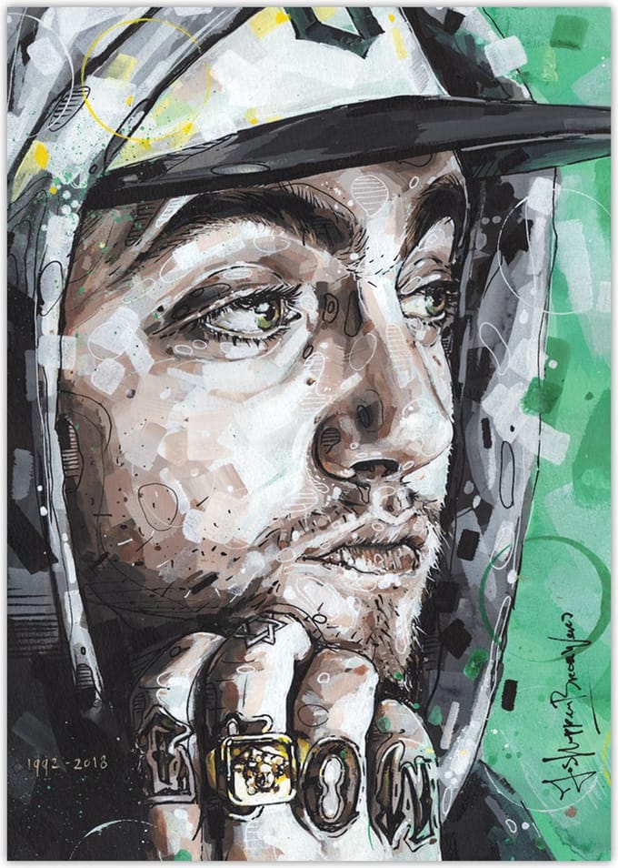 Mac Miller poster 29,7x42 cm (A3)