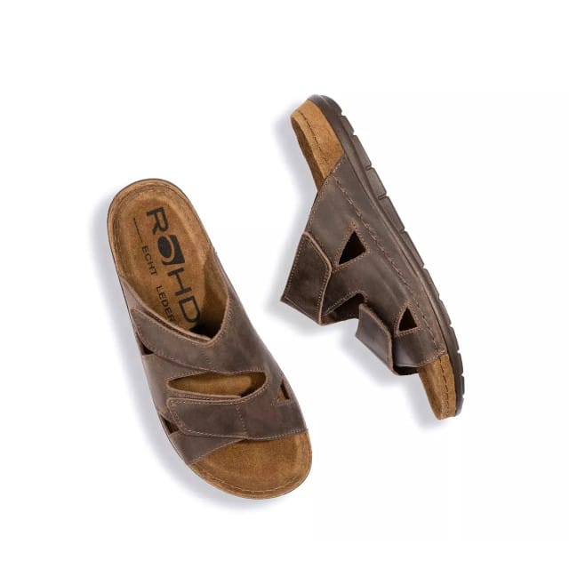 Rohde Rodigo - heren sandaal - Bruin - maat 40 (EU) 7 (UK)