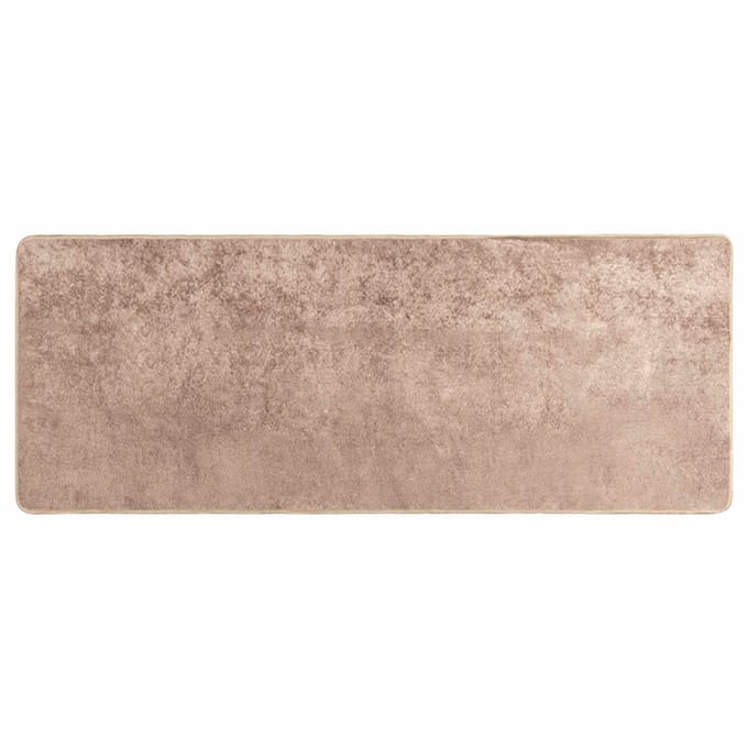 vidaXL - Tapijt - Runner - MARSA - Zand - 80 - x - 200 - cm - Polyester - en - PVC