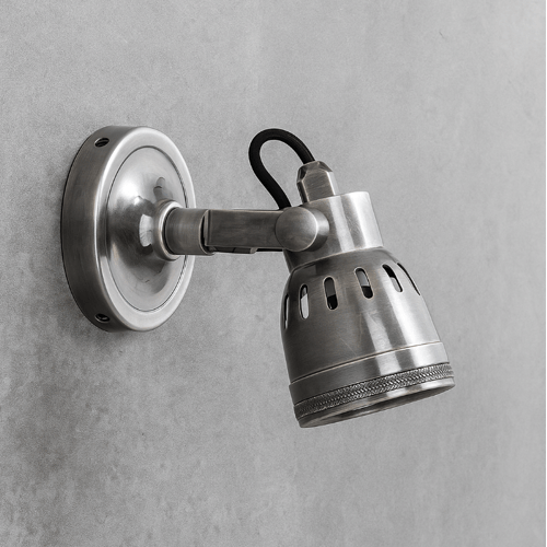 KS Verlichting Opbouwspot Indigo Antiek Zilver