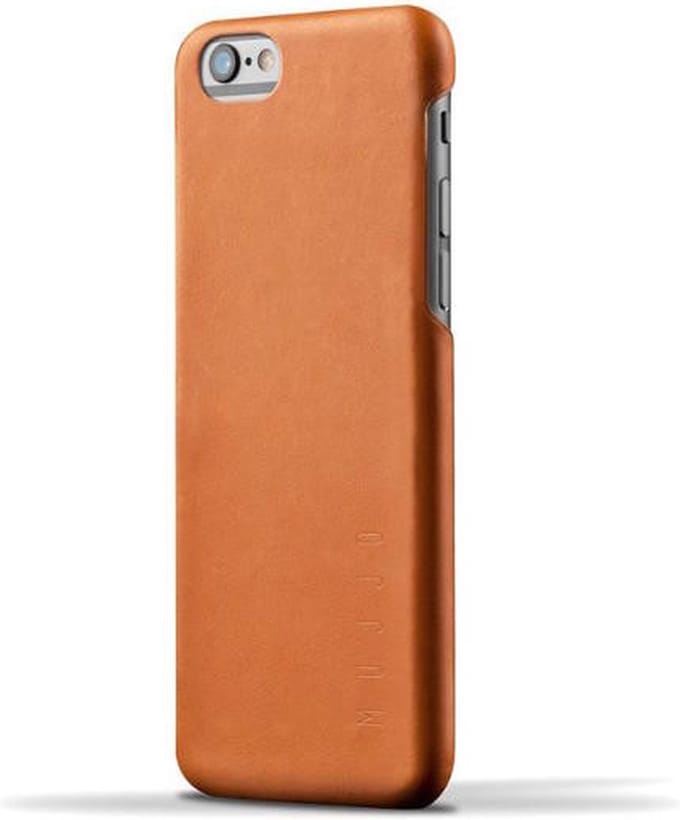 Mujjo Lederen Hoesje Apple iPhone 6(S) Plus Bruin