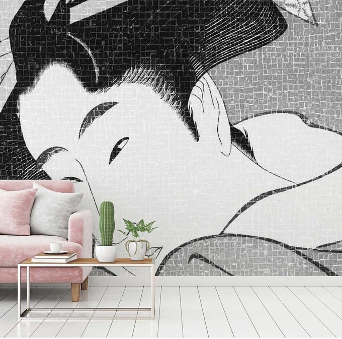 Fotobehang Samurai1 DD118275 A.S. Création Atelier 47 | Fotobehang online webshop