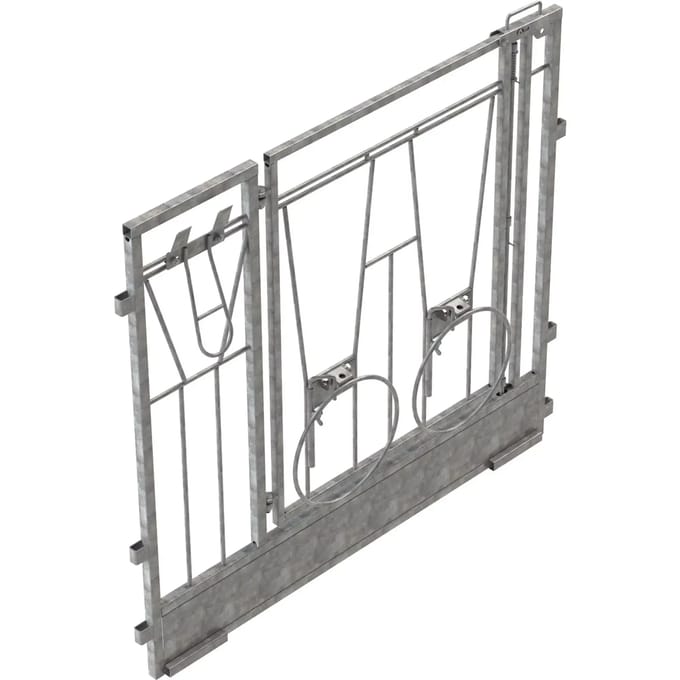 Voorelement met modulaire kuitkastdeur Kerbl