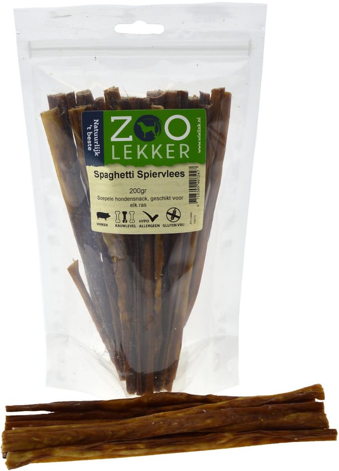Zoolekker Spaghetti spiervlees 200 gram
