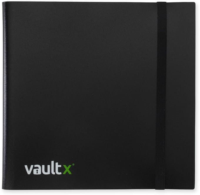 Vault X 12-Pocket Strap Binder - Verzamelmap - 480 Kaarten/Zwart