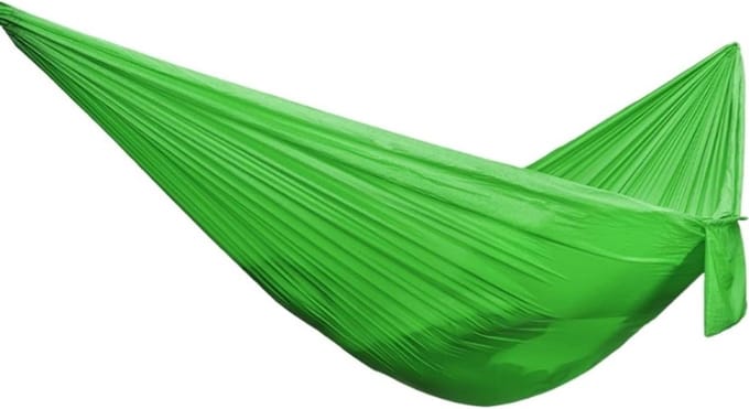 Draagbare Hangmat - Kampeerbed Schommel - Buiten Ontspannen - Scheurbestendig Nylon - 245 x 90 cm - Multicolor