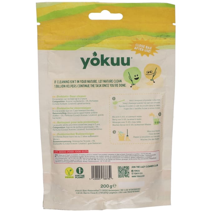 Yokuu Probiotische Vloerreiniger 200 Reinigingsmiddel