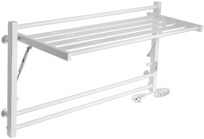 Elektrische handdoekradiator ASTOR 1000x540 met ECO-timer, 225W, Wit